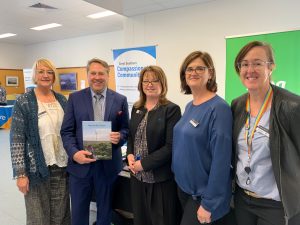 WA Primary Health Alliance and City of Albany representatives with Member for O'Connor Rick Wilson, launching the Age Friendly Charter.