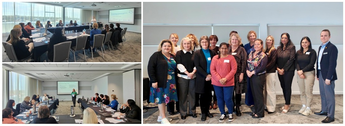 Aged care providers and stakeholders at induction day for phase two of the national Partnership Agreement: Optimising Primary Care Coordination for People Living in Residential Aged Care Homes project.