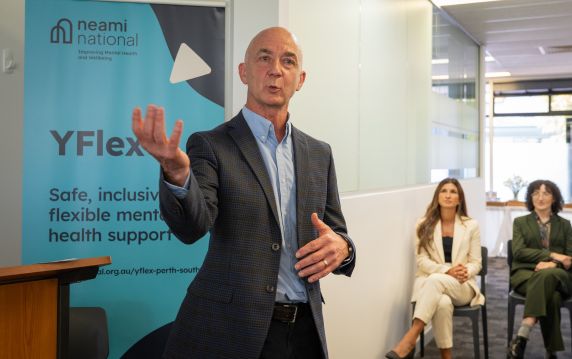 Mark Cockayne, WAPHA at YFlex service launch event